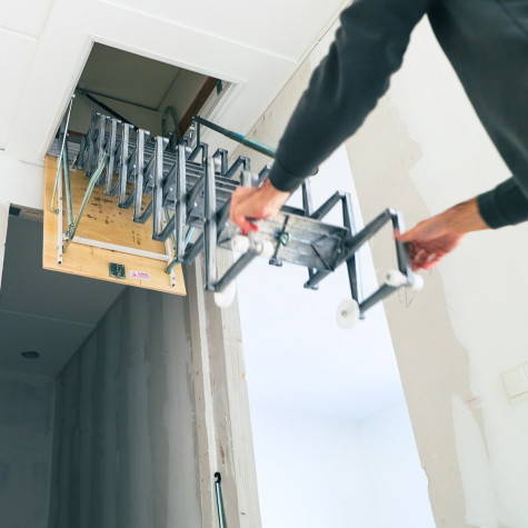 Dakluik met Schaartrap