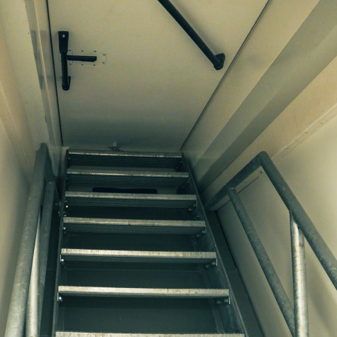 Dakluiken met  Vaste Trap